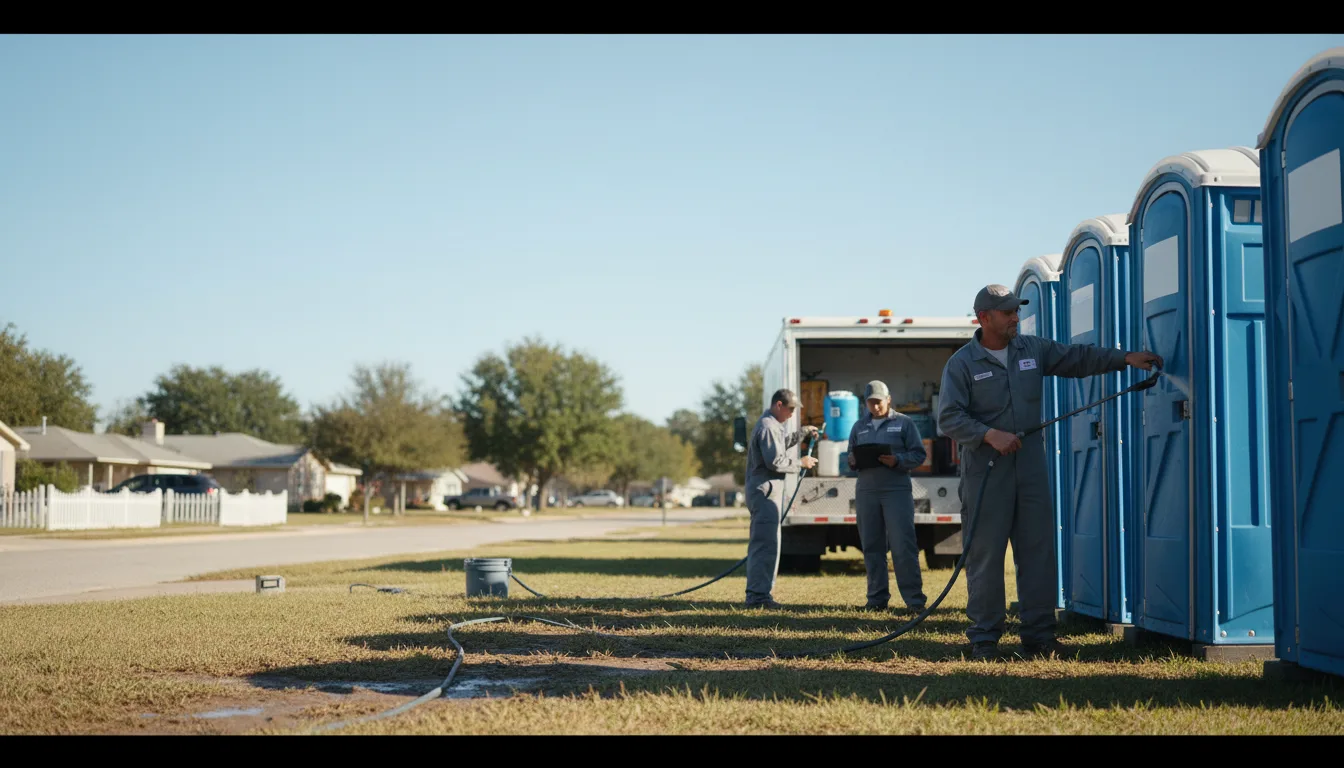 Long-Term Portable Toilet Rental in Riverview, FL near me